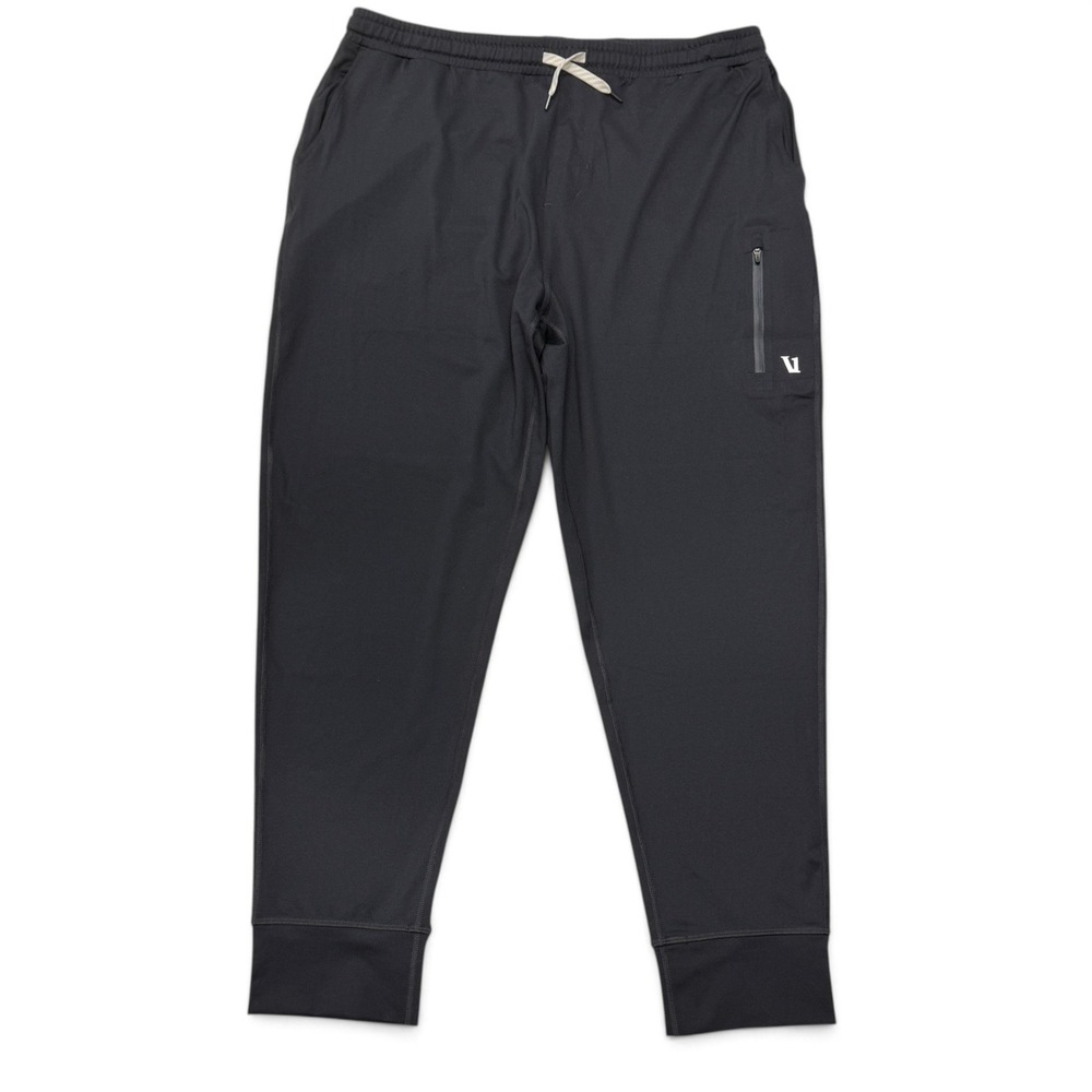 Vuori Sunday Performance Jogger Mens XXL Black V416 Tapered Activewear Pants